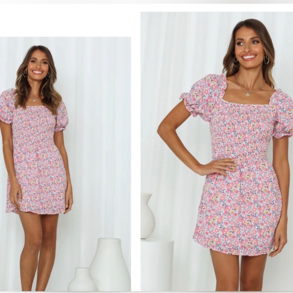 Hello Molly Floral Dress, Size 2